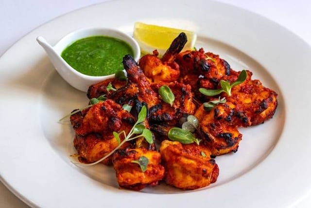 Tandoori Shrimp.