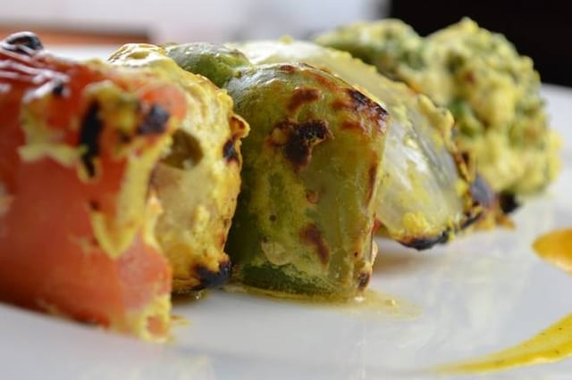Malai Paneer Ke Tikke.