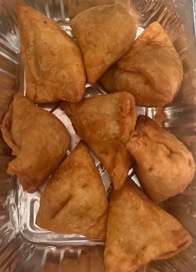 Samosas.
