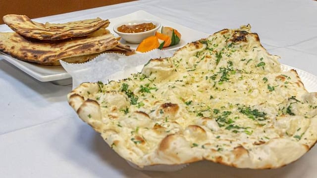 Chili Garlic Naan.